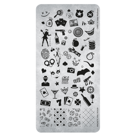 Stampingplate 74 Joker Madness